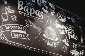 Bapas, Cafe, Bar, Bayerische Tapas, Frühstück, Kuchen, Snacks, München Leopoldstraße